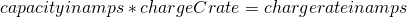 對于1300MA電池的充電速率進行數(shù)學(xué)計算